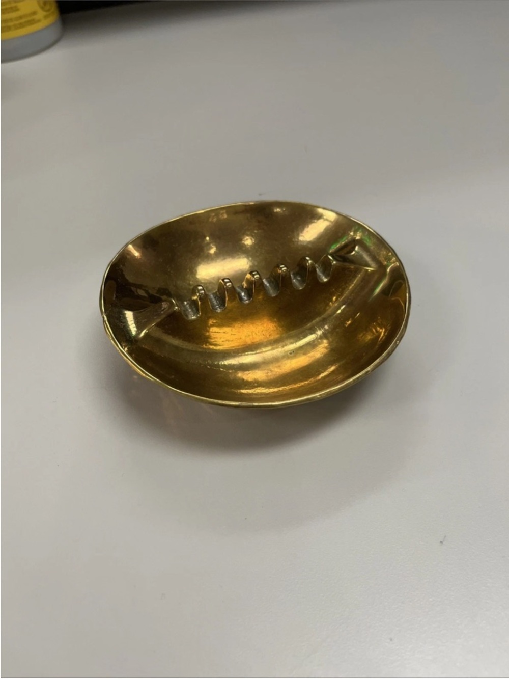 Source Unknown MCM Brass Decorative Ashtray - Picture 3 of 8